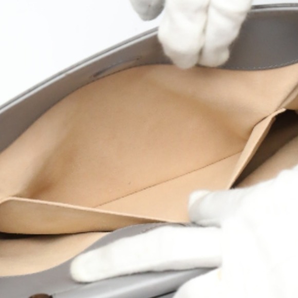 GUCCI Gray Bamboo Bag - Picture 15 of 16